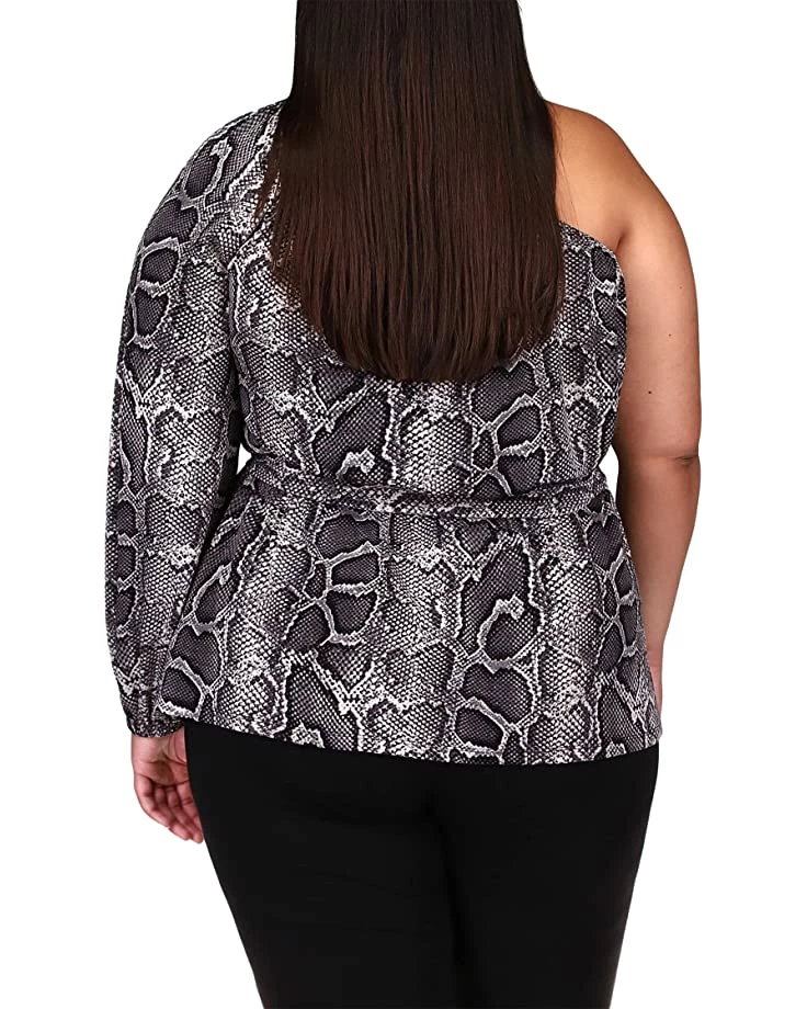 Buy ๐ MICHAEL Michael Kors Plus Size Snake One Shoulder Tunic | ๐ Shirts & Tops โ 3 Buy ๐ MICHAEL Michael Kors Plus Size Snake One Shoulder Tunic | ๐ Shirts & Tops โ - Image 3