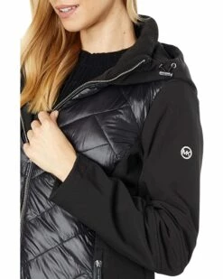 Cheap 🔥 MICHAEL Michael Kors Mixed Softshell and Quilted Puffer M525378FZ | 🧥 Coats & Outerwear 🛒 -Outlet Michael Kors Store 81LGZhis0RL. AC SR736920