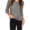 Discount 🌟 MICHAEL Michael Kors Cheetah Flare Sleeve Top | 👕 Shirts & Tops 🧨