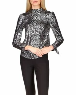 Top 10 ๐ MICHAEL Michael Kors Python Mock Neck Tie Top | ๐ Shirts & Tops ๐คฉ