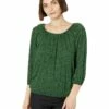 Promo 👏 MICHAEL Michael Kors Petite Vine Leaves Peasant Top | 👚 Shirts & Tops 🥰