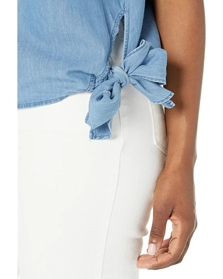 Coupon 🎉 MICHAEL Michael Kors Tencel Side-Tie Top | 👚 Shirts & Tops 🌟 3 Coupon 🎉 MICHAEL Michael Kors Tencel Side-Tie Top | 👚 Shirts & Tops 🌟 - Image 3