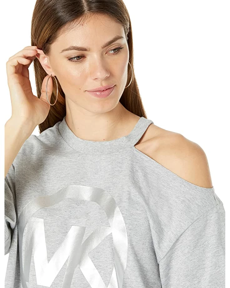 New 🎉 MICHAEL Michael Kors Print Cutout Shoulder Tee | 👚 Shirts & Tops ⌛ 3 New 🎉 MICHAEL Michael Kors Print Cutout Shoulder Tee | 👚 Shirts & Tops ⌛ - Image 3