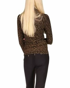 Wholesale 🧨 MICHAEL Michael Kors Cheetah Long Sleeve Turtleneck Top | 👕 Shirts & Tops 🧨 -Outlet Michael Kors Store 81r96LrOOqL. AC SR736920