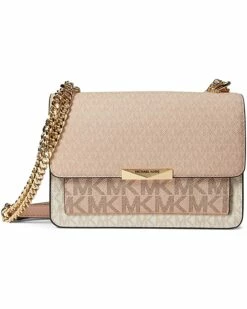 New ❤️ MICHAEL Michael Kors Jade Large Gusset Shoulder | 👜 Handbags ✨