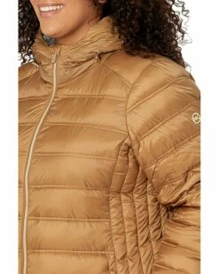 Cheapest ⌛ MICHAEL Michael Kors Plus Size Long Zip Front Down Packable M865169B63 | 🧥 Coats & Outerwear 🎁 -Outlet Michael Kors Store 81xNcH9iPiL. AC SR736920