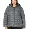 Coupon 🌟 MICHAEL Michael Kors Plus Size Short Down Packable M865079B74 | 🧥 Coats & Outerwear ⌛