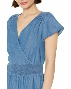 Hot Sale ✨ MICHAEL Michael Kors Petite Short Sleeve Tencel Wrap Drs | 👗 Dresses 🎉 -Outlet Michael Kors Store 912hZbd2LbL. AC SR736920