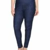 Buy 👏 MICHAEL Michael Kors Plus Size Denim Pull-On Leggings in Blue Indigo | 👖 Jeans 🌟