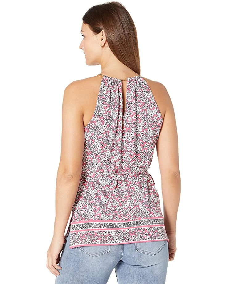Top 10 ๐ MICHAEL Michael Kors Petite Halter Chain Border Top | ๐ Shirts & Tops ๐ 2 Top 10 ๐ MICHAEL Michael Kors Petite Halter Chain Border Top | ๐ Shirts & Tops ๐ - Image 2