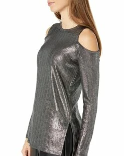 Discount ๐ MICHAEL Michael Kors Foil Rib Long Sleeve Cold-Shoulder Top | ๐ Shirts & Tops ๐ 6 Discount ๐ MICHAEL Michael Kors Foil Rib Long Sleeve Cold-Shoulder Top | ๐ Shirts & Tops ๐ -Outlet Michael Kors Store 91YW3kUgu0L. AC SR736920