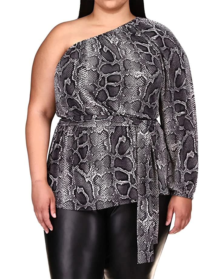 Buy ๐ MICHAEL Michael Kors Plus Size Snake One Shoulder Tunic | ๐ Shirts & Tops โ 1 Buy ๐ MICHAEL Michael Kors Plus Size Snake One Shoulder Tunic | ๐ Shirts & Tops โ